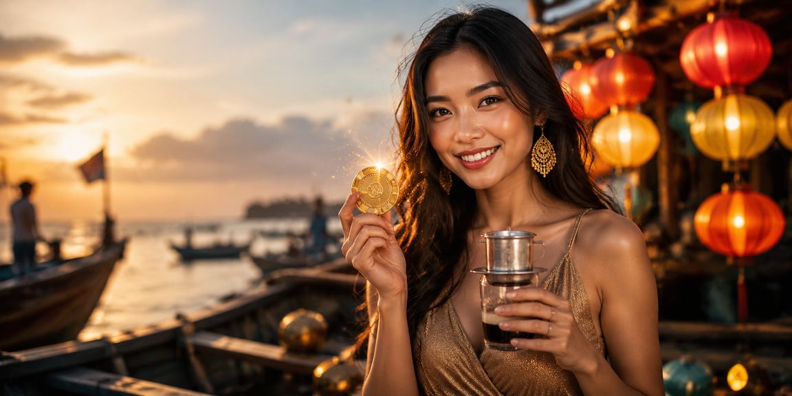 Người dùng Hội An xem kết quả cược thể thao bên cà phê buổi sáng